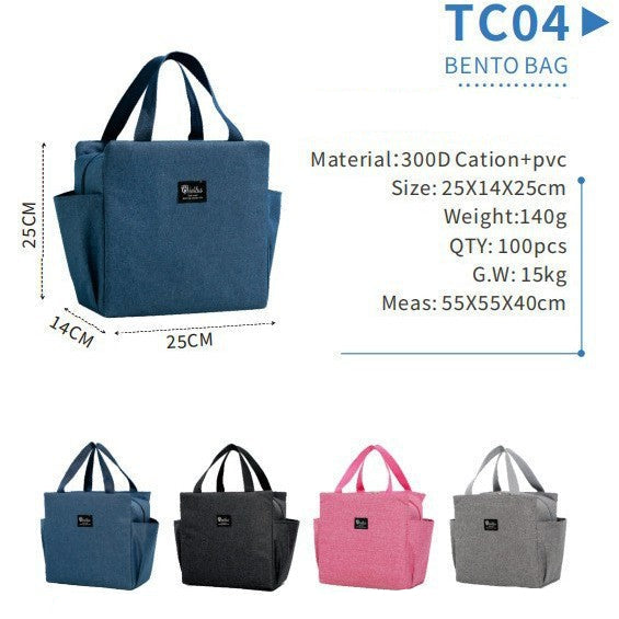 Wholesale Cute Cartoon Print Insulated Lunch Boxes Handbags