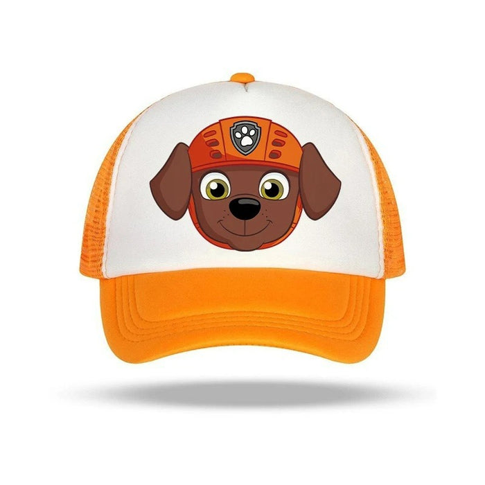 Wholesale Cartoon Character Ball Cap Mesh Breathable Dome  Sports Hat