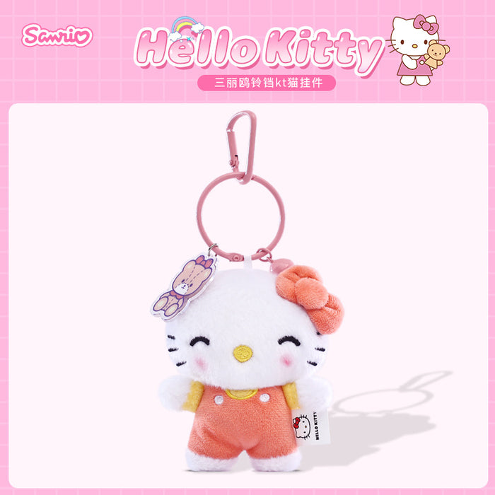 Wholesale Strawberry Cat Plush Doll Bag Pendant Girl' s Birthday Gift