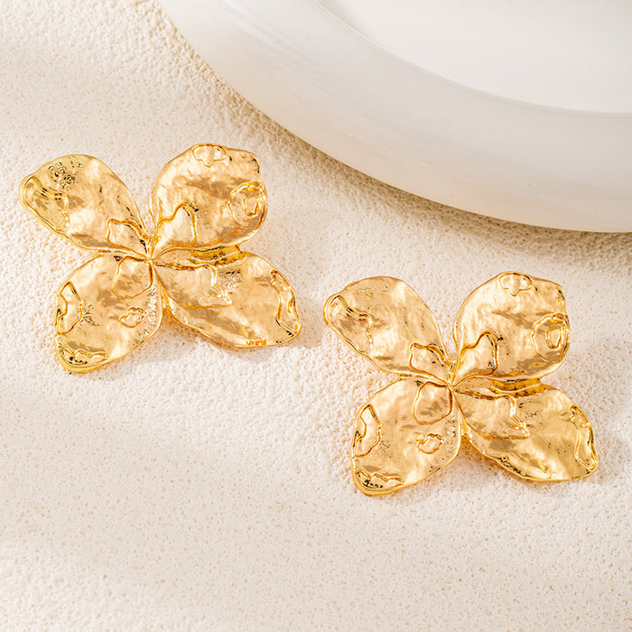Wholesale Sunflower Starfish Summer Ocean Style Earrings