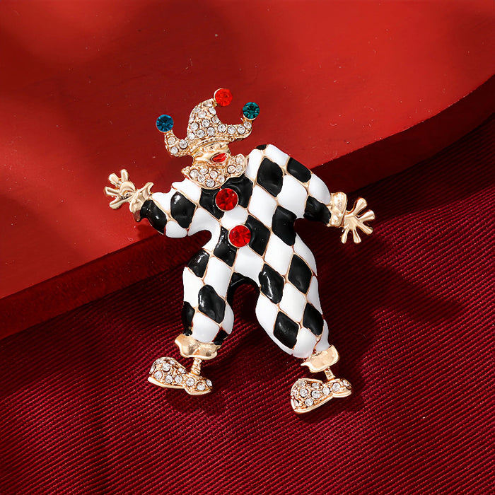 Wholesale Retro Niche Christmas Brooch