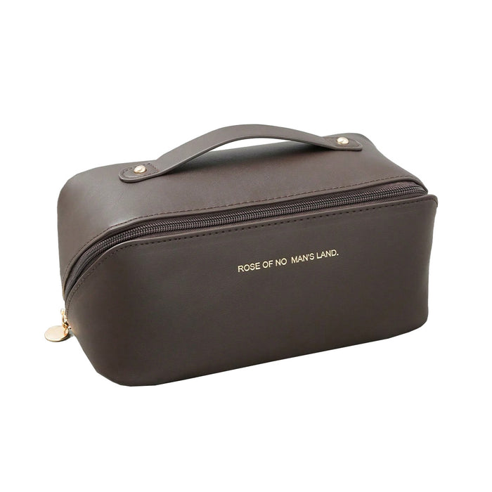 Wholesale Fashionable PU Pillow Bag, Portable Travel Storage Bag, Large Capacity Toilet Bag, Hand Enhancement Makeup Bag