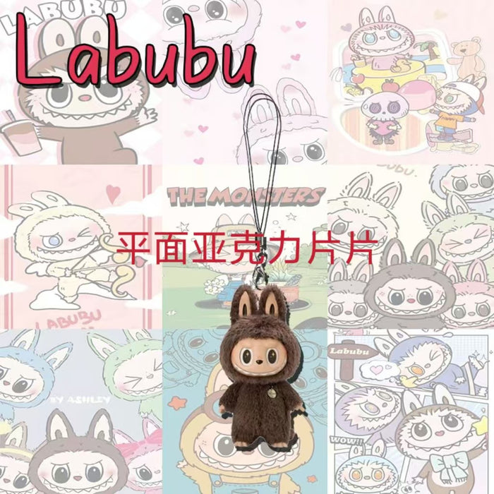 Wholesale Little Sheep Phone Chain Cute Cartoon Acrylic Personalized Backpack Pendant Phone Chain Gift