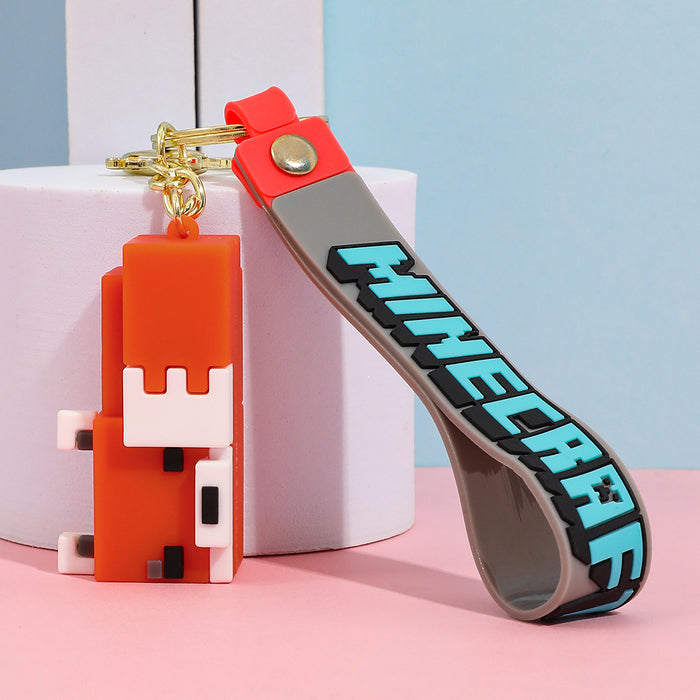 Wholesale Cartoon silicone keychain pendant