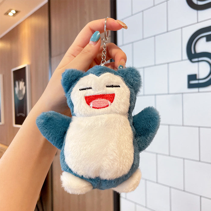 Wholesale Cartoon Anime Style Plush Keychain Dolls Cute Monster Pendant