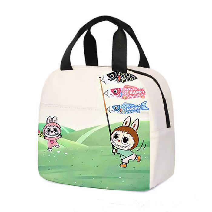 Wholesale Lunch Bag Cartoon Handbag Student Lunch Bag Aluminum Foil Insulated Meal Bag Lunch Box Bag