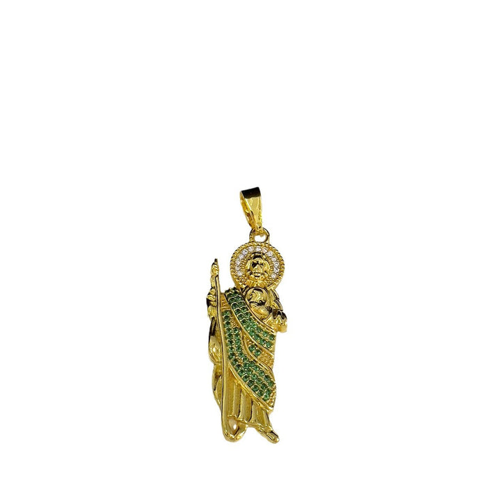 Wholesale pendant necklace female hip-hop copper gold-plated zirconium