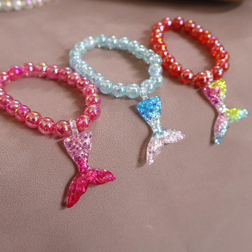 Wholesale Rainbow crystal bead bracelet