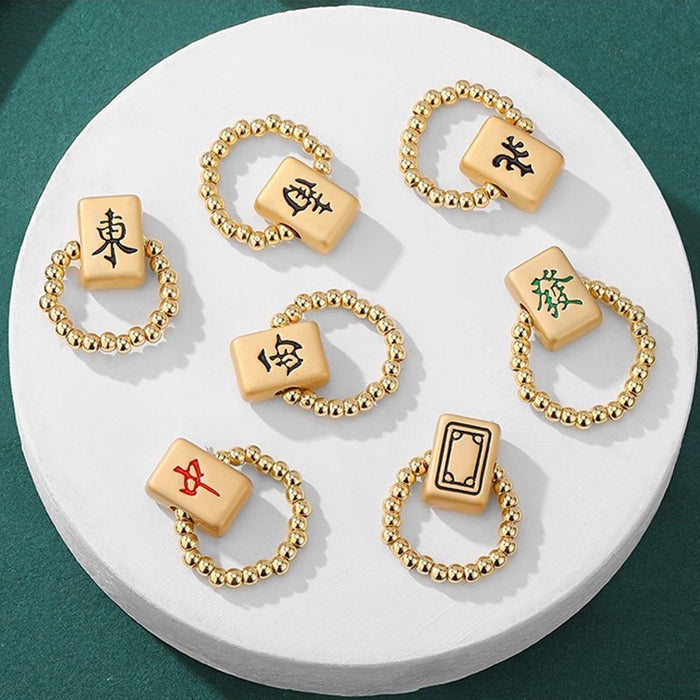 Wholesale Versatile lucky ring with niche design