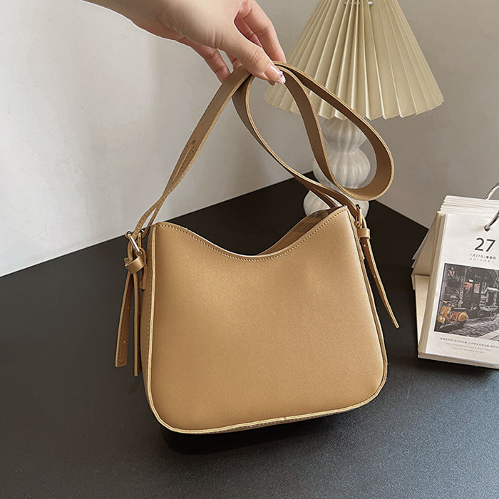 Wholesale New fashionable textured shoulder bag with large capacity retro crossbody bag