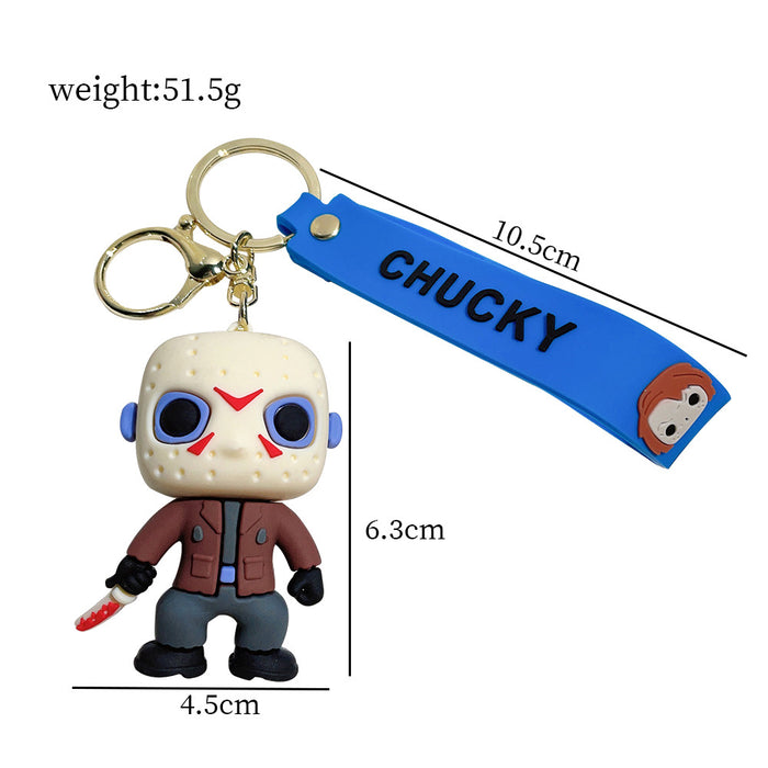 Wholesale Horror series killer keychain