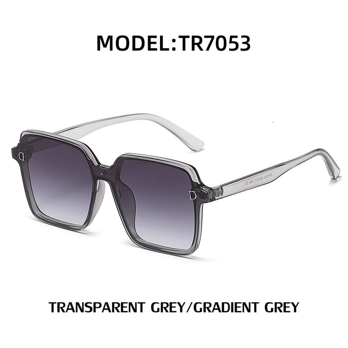 Wholesale generous frame sunscreen sunglasses women's high-end sense