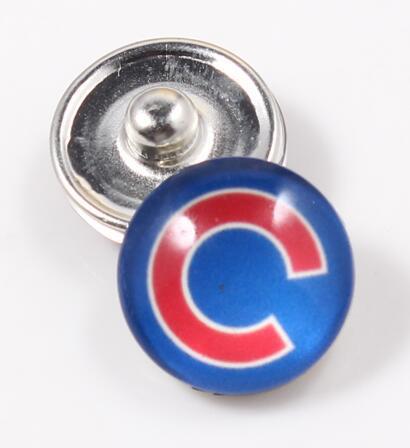 Wholesale 10 pairs/ pack 18mm Ice Hockey Team Button