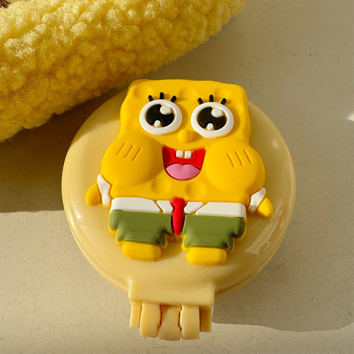 Wholesale Cartoon folding mirror and portable mini air cushion comb