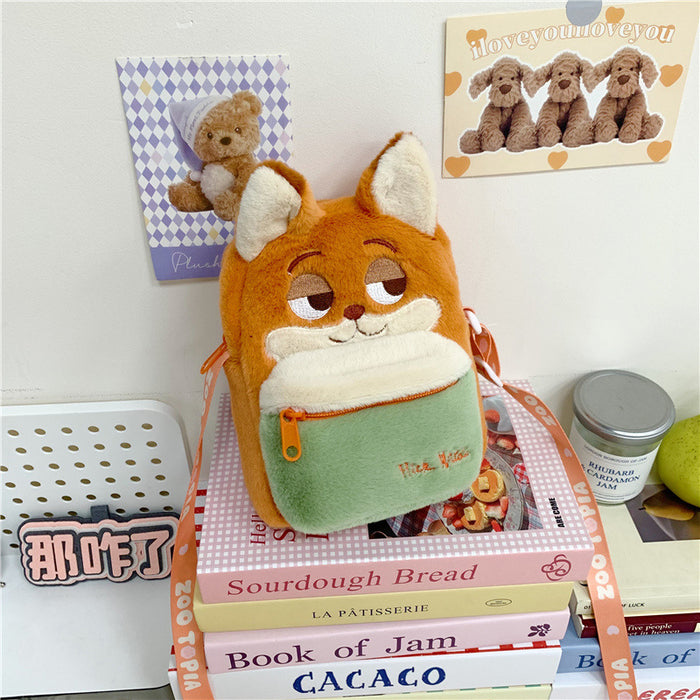 Wholesale Backpack Plush Bag Cartoon Doll Children' s Crossbody Bag
