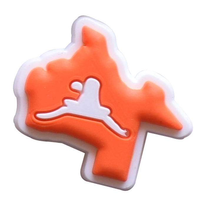 Wholesale random 100pcs Soft Plastic Plastic Decorative Buckle Accessories Shoe Flower Shoe Buckle Cute Cartoon Garden Shoe Accessories