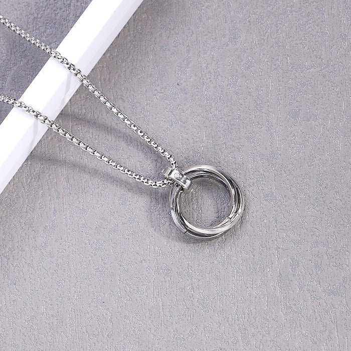 Wholesale Pendant Stainless Steel Necklace JDC-NE-Zheq008