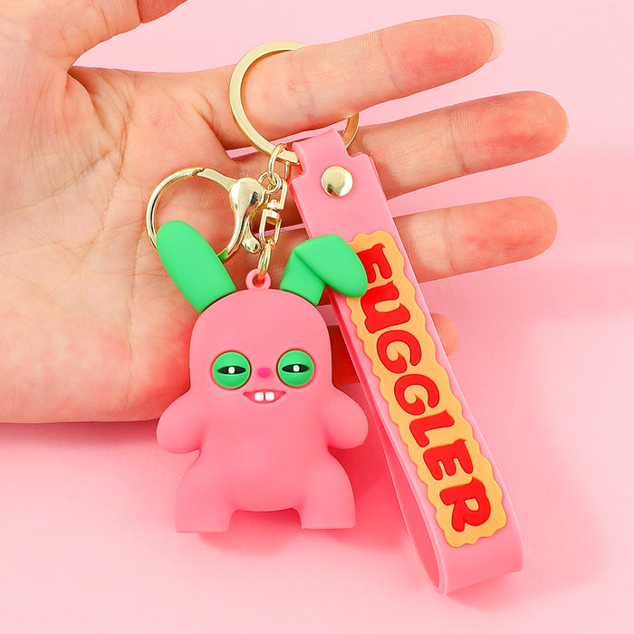 Wholesale Tooth Monster Keychain Pendant Doll