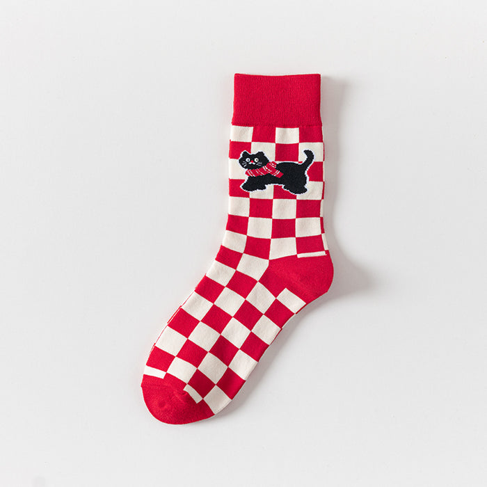 Wholesale Socks, cartoon women's socks, needle cotton socks, long socks