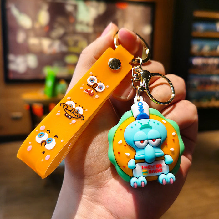 Wholesale Cute Doll Pendant Car Keychain Couple Bag Keychain