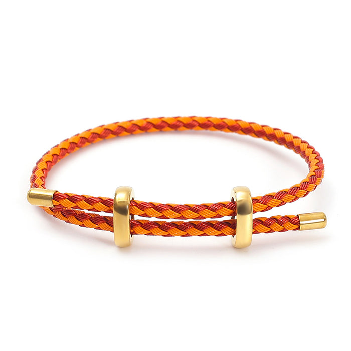 Wholesale 8-Shaped Buckle Wire Rope Bracelet