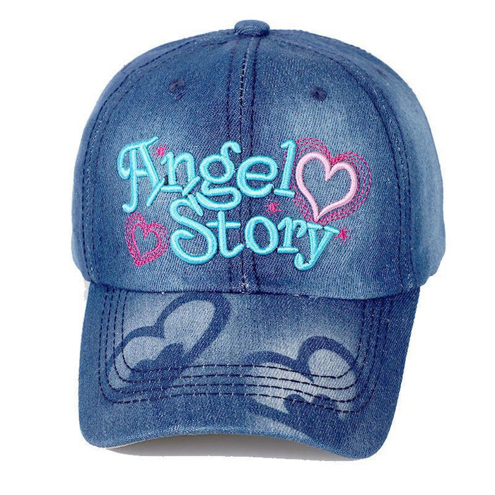 Wholesale Cowboy hat, casual duckbill hat, sun visor hat, embroidered letter versatile hat