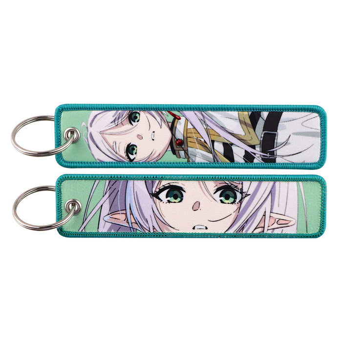 Wholesale Anime Keychain  Lanyard Fabric Anime Peripherals