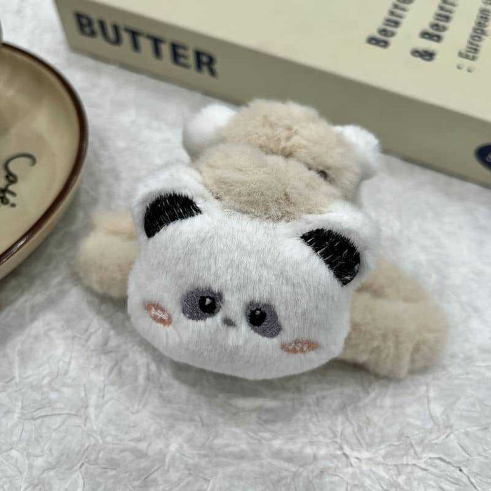 Wholesale Cute Cartoon Bear Plush Grab Hair Clips