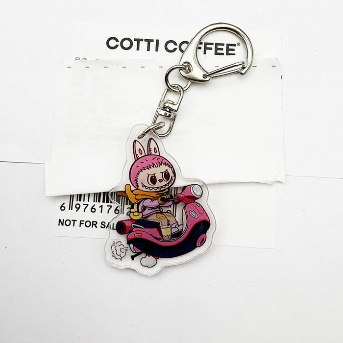 Wholesale Sheep Acrylic Keychain Cute Cartoon KeyChain Personalized Pendant Gift