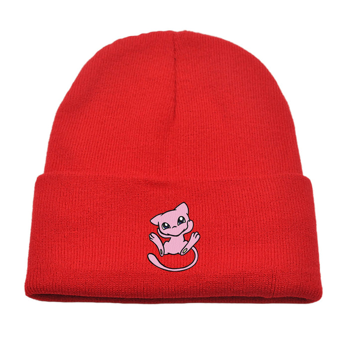 Wholesale Cartoon Embroidery Acrylic Wool Knitted Hat JDC-FH-HaiPu008