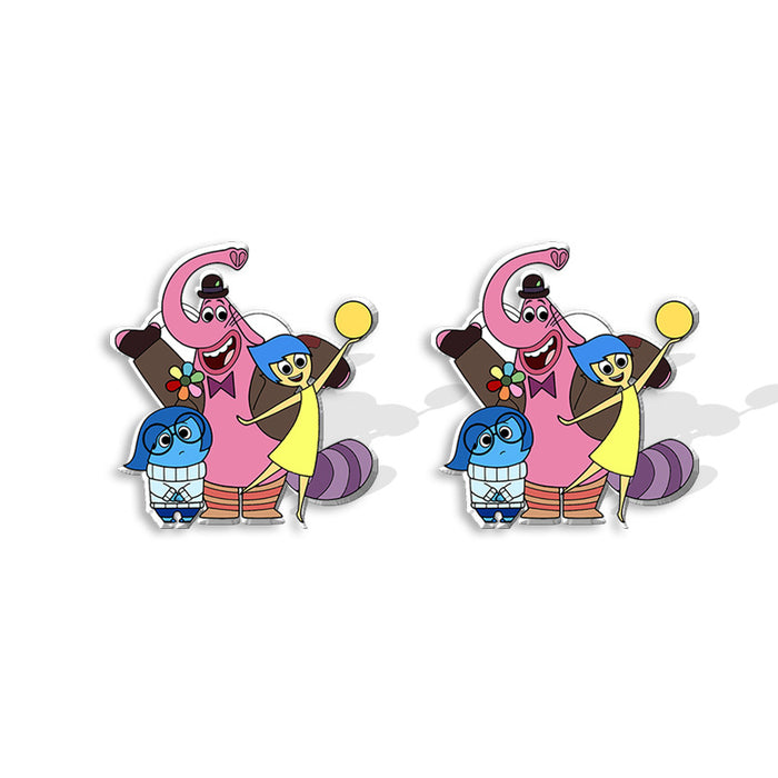 Wholesale Cartoon Resin Earrings JDC-ES-KaLu015