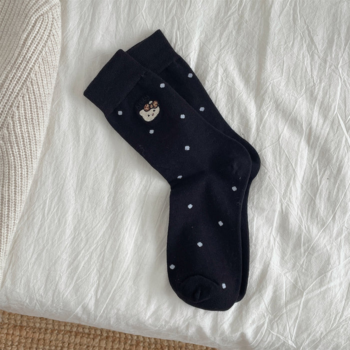 Wholesale Socks Children Anime Cartoon Women Middle Socks Cotton Socks