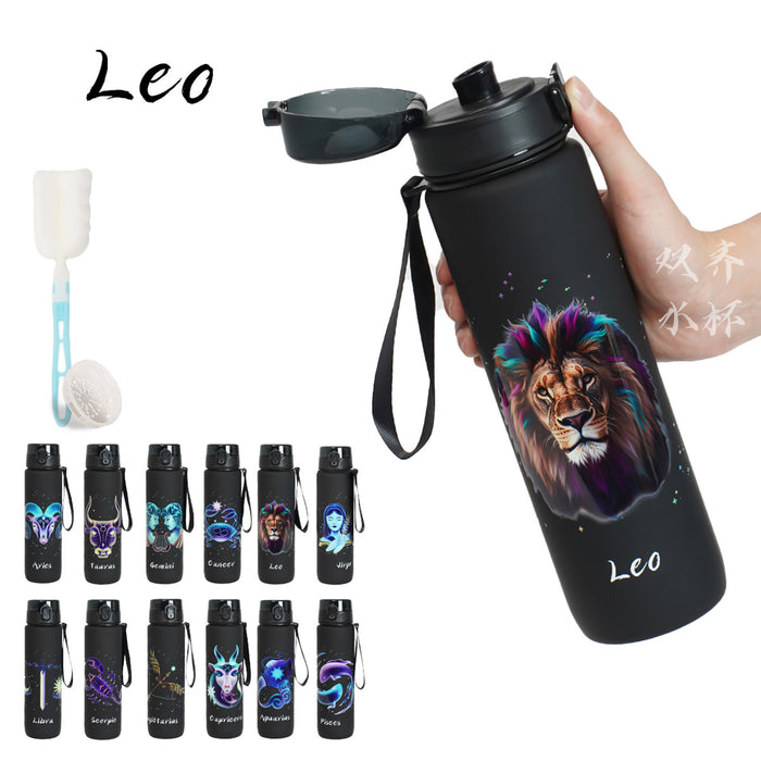 Wholesale Constellation water cup bounce cup plastic water cup