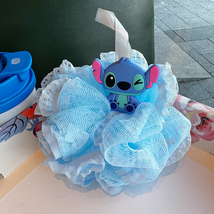 Wholesale Special Bath Flower Foaming Mesh Cotton Children' s Bath Ball