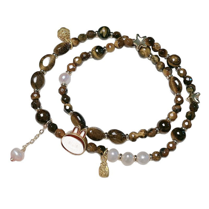 Wholesale Tiger Eye Stone Bracelet for Women Bracelet,  Niche Versatile Cute Fashion Jewelry