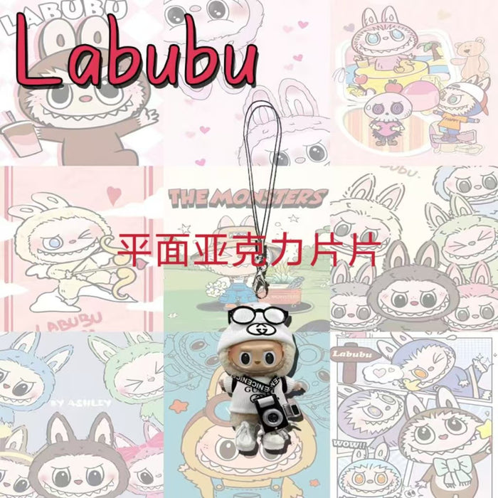 Wholesale Little Sheep Phone Chain Cute Cartoon Acrylic Personalized Backpack Pendant Phone Chain Gift
