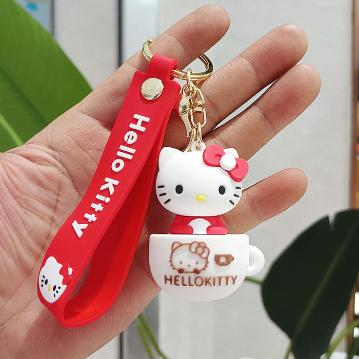 Wholesale Cartoon Silicone Doll Keychain JDC-KC-KuangK024