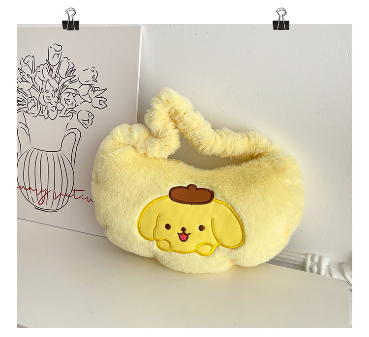 Wholesale Plush and cute cartoon handbags