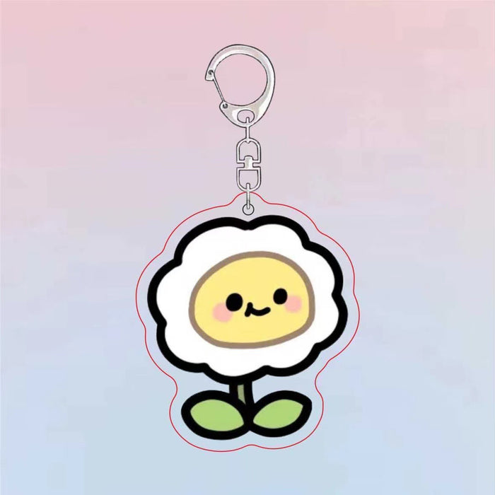 Wholesale Keychain Cartoon Merchandise Cute Acrylic Pendant