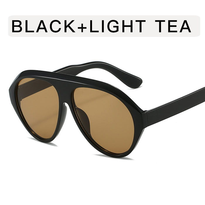 Wholesale Retro Toad Sunglasses Large Frame Street Photography High End Sunscreen Personalized Fashion Sunglasses
