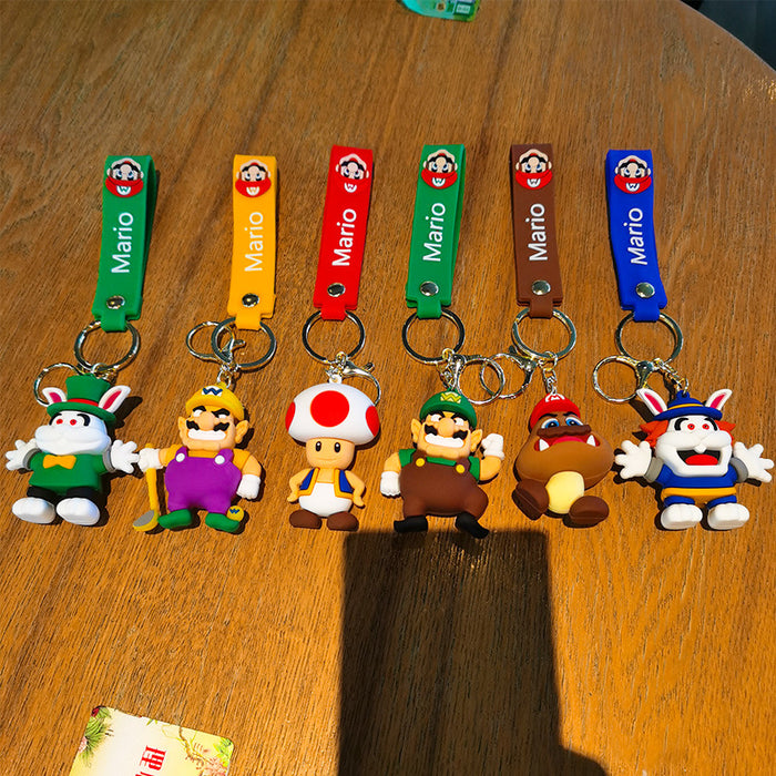 Wholesale Cartoon Doll Silicone Keychain JDC-KC-Tingm252