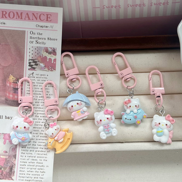 Wholesale Versatile keychain cute cartoon pendant accessory