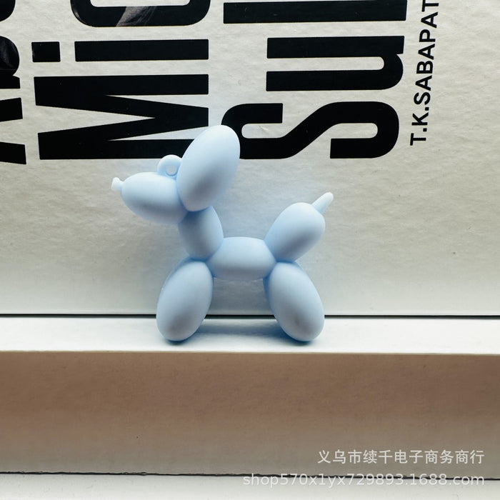 Wholesale Cartoon balloon dog keychain  bag pendant room decoration car ornaments doll accessories