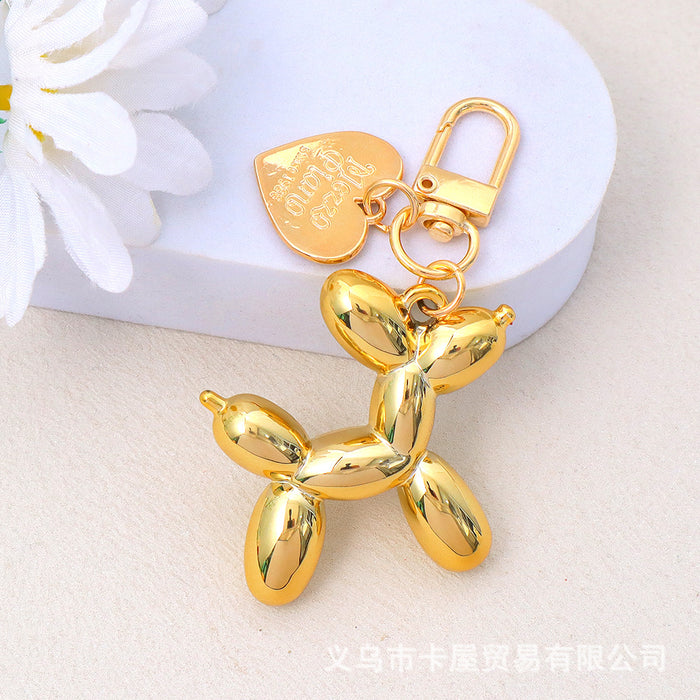 Wholesale Love Balloon Keychain Pendant Couple Keychain Bag Pendant Acrylic Jewelry Accessories