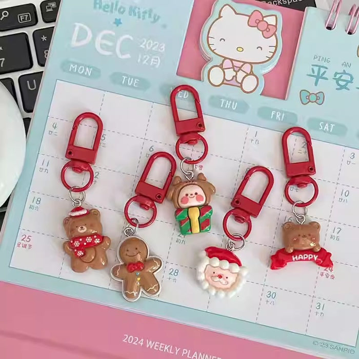 Wholesale Cute Cartoon Resin Keychain Pendant - Party Gift Bag Charm MOQ≥10