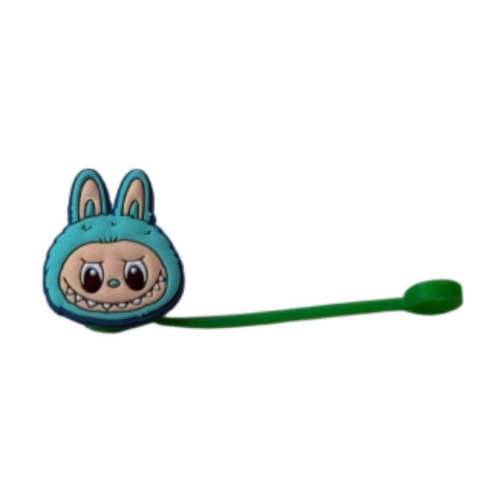 Wholesale Cute cartoon straw cover, silicone straw cap, tube cover decoration, compatible with water cup, straw, dust cap