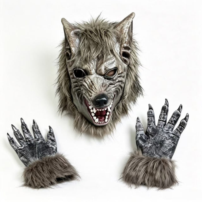 Wholesale  Werewolf Mask Latex Horror Party Costume Accessory Gift For Resale