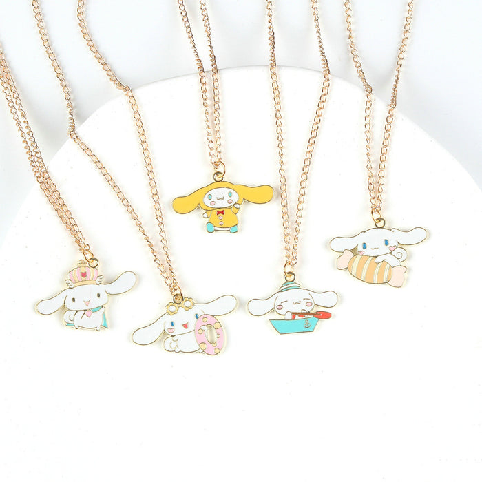 Wholesale Cartoon Alloy Pendant Necklace JDC-NE-FuYu016