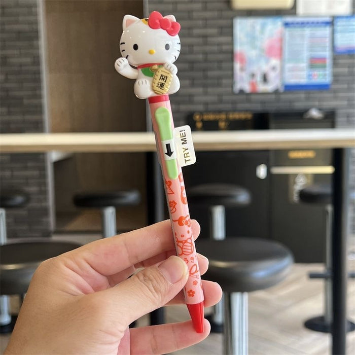 Wholesale The lucky cat presses the ballpoint pen