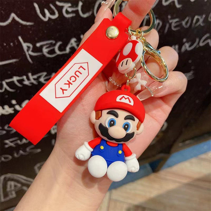 Wholesale Game peripheral keychain creative couple car keychain bag pendant
